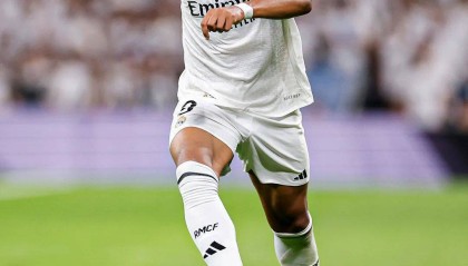 西甲-姆巴佩建功维尼修斯进球 皇家马德里2-1巴列卡诺