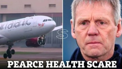 太阳报：曼城前主帅皮尔斯在航班上突发健康问题，飞机紧急降落