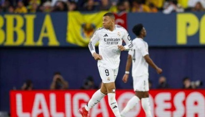 皇马8年客胜苦主，姆巴佩双响创纪录，3分领跑西甲